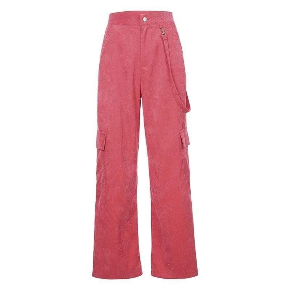 ✨BOGO ALL $5 ITEMS✨ pink corduroy cargo pants